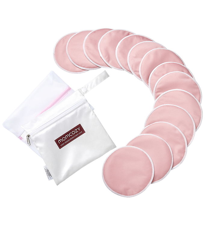 Momcozy Tynde Ammeindlæg - Genanvendelige - 14-pak - Rosa
