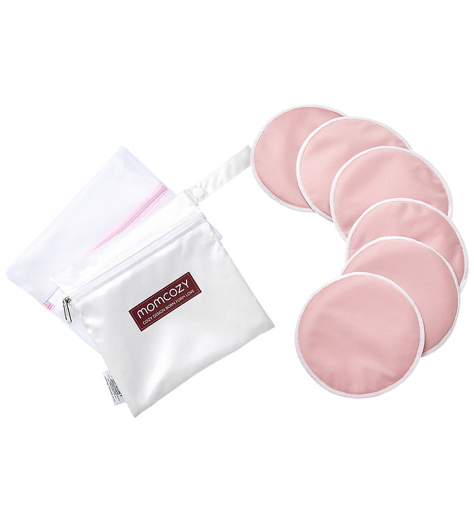 Momcozy Tynde Ammeindlæg - Genanvendelige - 6-pak - Rosa