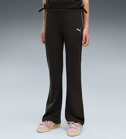 Puma Leggings - Ess High-Waist Flared Leggings - Sort