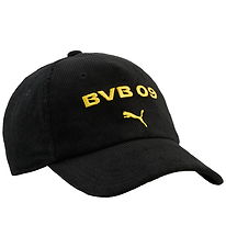 Puma Kasket - Dortmund - Culture Corduroy Cap - Sort