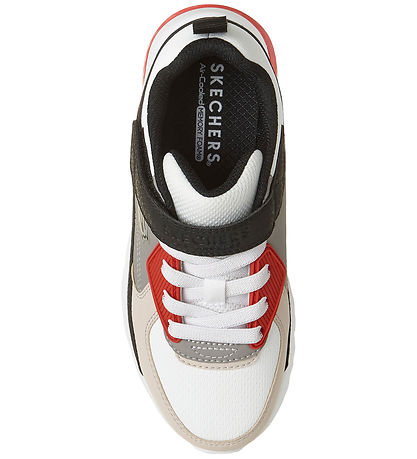 Skechers Sko - UNO LITE - Revival-Edge - Hvid