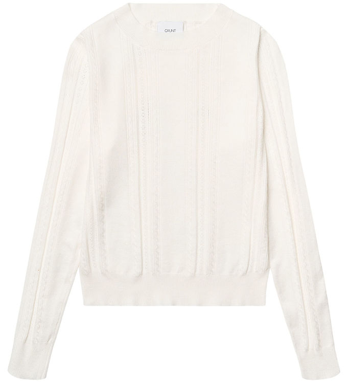 Grunt Bluse - Strik - GRHilda - Off White