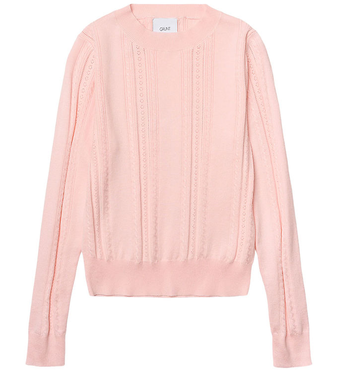 Grunt Bluse - Strik - GRHilda - Light Red