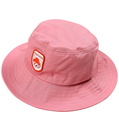 DYR Bøllehat - Dyrepasser - Rose Beige m. Rød Panda