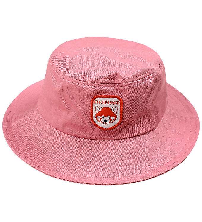DYR Bøllehat - Dyrepasser - Rose Beige m. Rød Panda