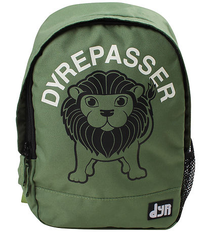 DYR Børnehavetaske - Dyrpasser - Khaki m. Løve