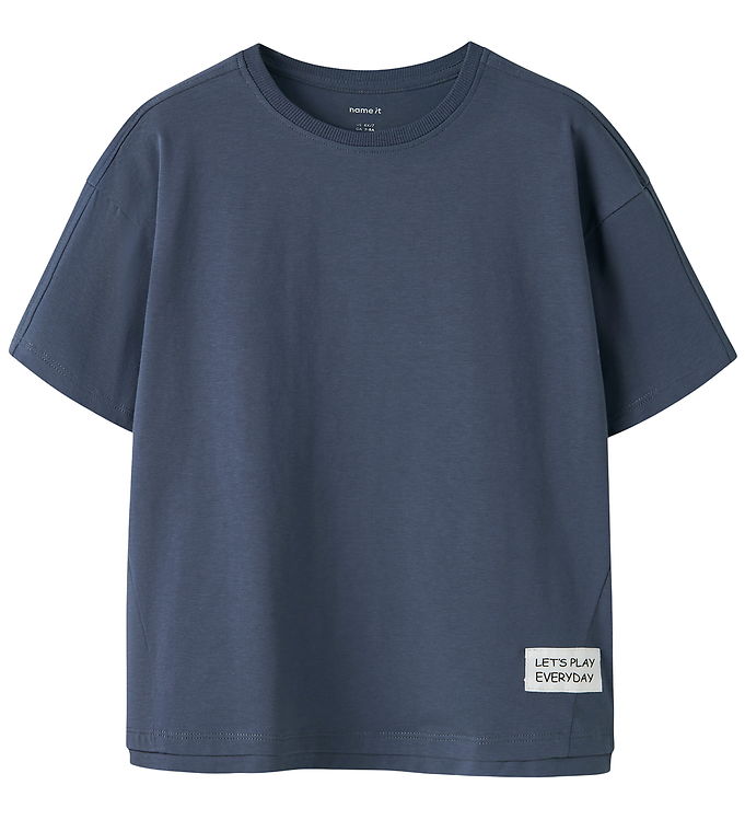 Name It T-shirt - NmmLeonardo - Vintage Indigo
