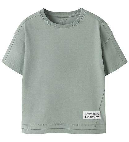 Name It T-shirt - NmmLeonardo - Green Milieu