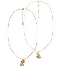 Name It Halskæde - 2-pak - Nmflfrieds - Gold Colour