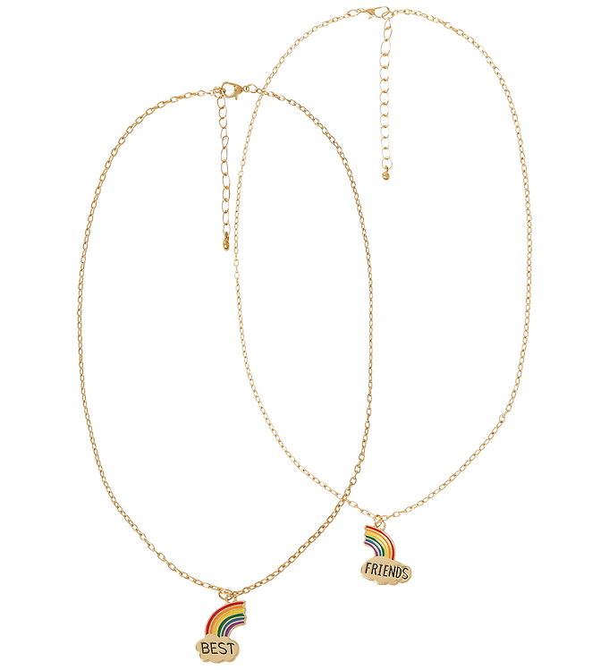 Name It Halskæde - 2-pak - Nmflfrieds - Gold Colour