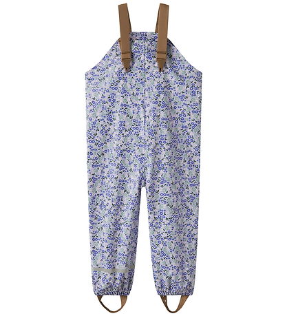 Name It Regntøj m. Seler - NmfDry10 - AOP -  Lavender