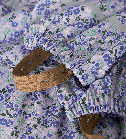 Name It Regntøj m. Seler - NmfDry10 - AOP -  Lavender