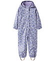 Name It Rainsuit w. Fleece - NmfDry10 - AOP - Lavender