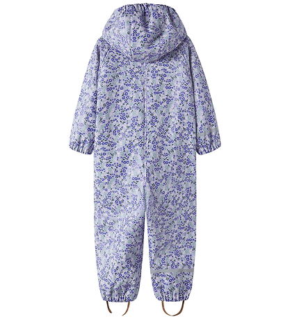 Name It Regndragt m. Fleece - NmfDry10 - AOP - Lavender
