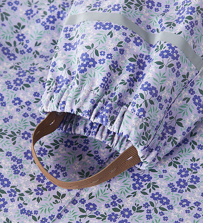 Name It Regndragt m. Fleece - NmfDry10 - AOP - Lavender