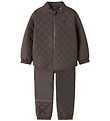Name It Termosæt - Quiltet - Noos - NmnChilly - Seal Brown