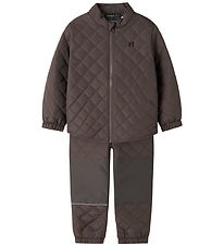 Name It Termosæt - Quiltet - Noos - NmnChilly - Seal Brown