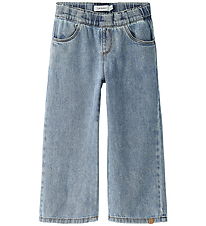 Lil Atelier Jeans - Wide - Nmnkarole - Medium Blue Denim