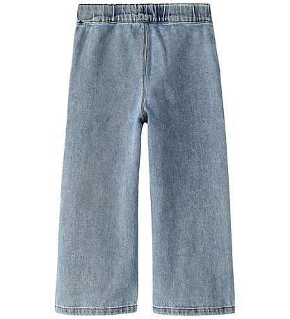 Lil Atelier Jeans - Wide - Nmnkarole - Medium Blue Denim