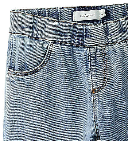 Lil Atelier Jeans - Wide - Nmnkarole - Medium Blue Denim