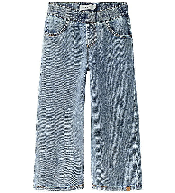 Lil' Atelier Jeans - Wide - Nmnkarole - Medium Blue Denim