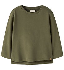 Lil' Atelier Sweatshirt - Loose - NmmIlondon - Winter Moss