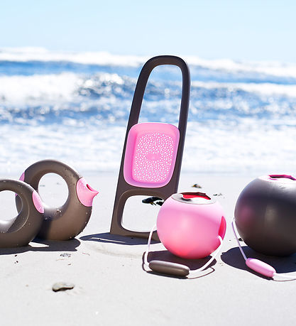Quut Strandlegetøj - Scoppi - Bungee Grey/Sweet Pink