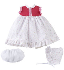Asi Dukketøj - 36 cm - Koke - Hvid/Rosa