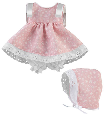 Asi Dukketøj - 36 cm - Chinín - Pink Stars