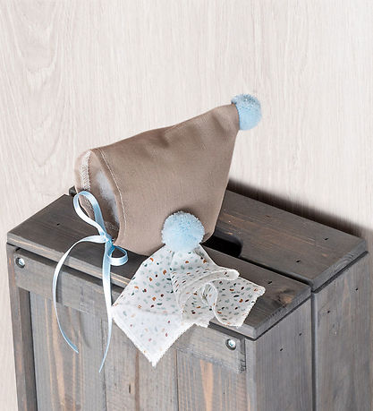 Asi Dukketøj - 36 cm - Alex - Hvid/Brun/Lyseblå