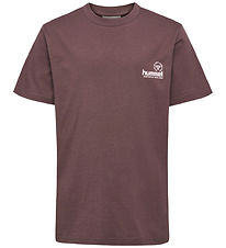 Hummel T-shirt - HmlJR - Black Plum