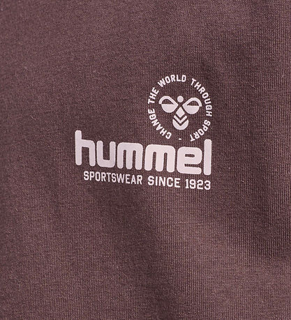 Hummel T-shirt - HmlJR - Black Plum