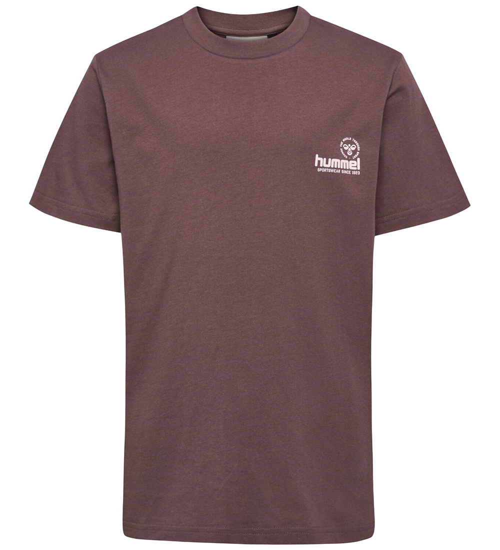 Hummel T-Shirt - HmlJR - Black Plum - Hummel - 4 Jahre (104) - T-Shirts