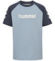 Hummel T-shirt - HmlJR - Dusty Blue