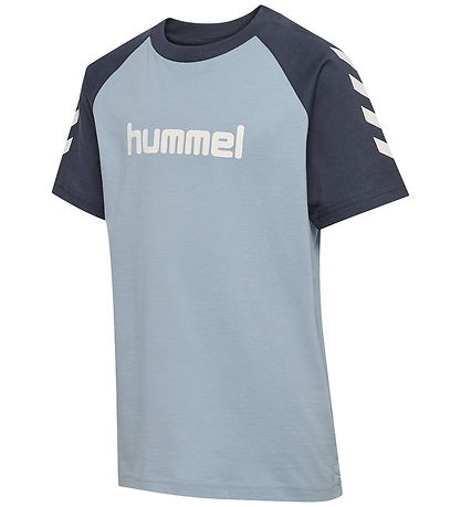 Hummel T-shirt - HmlJR - Dusty Blue
