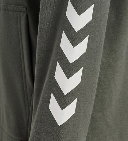 Hummel Hættetrøje - HmlJR - Castor Gray