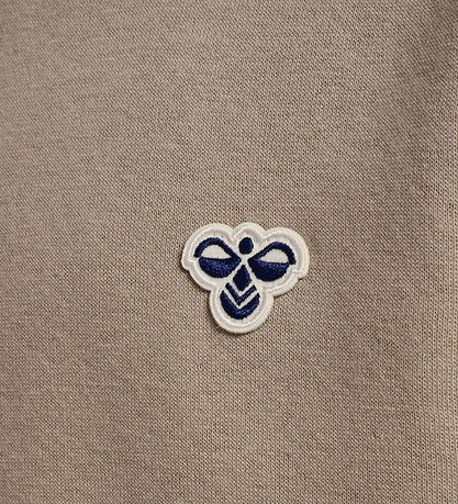Hummel Hættetrøje - HmlJR - Vintage Khaki