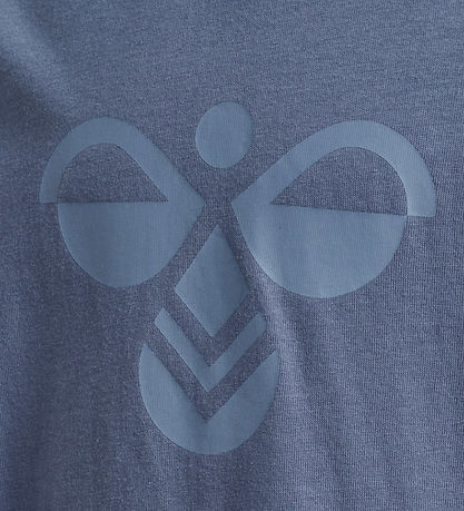 Hummel T-shirt - 2-pak - HmlJR - Dress Blues/Flint Stone