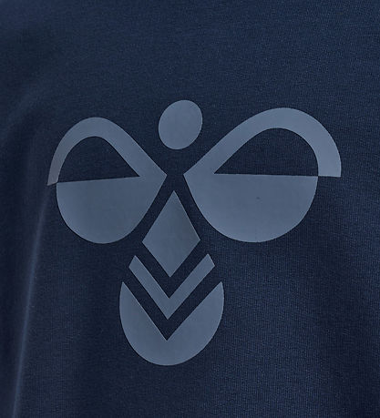 Hummel Sweatshirt - HmlJR - Dress Blue/Flint Stone