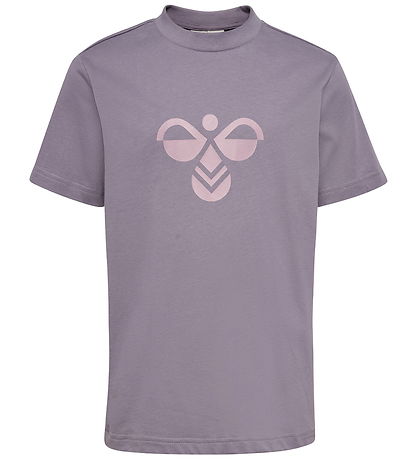 Hummel T-shirts - 2-pak - HmlJR - Gray Ridge/Pale Lilac