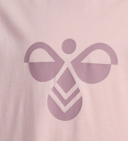 Hummel T-shirts - 2-pak - HmlJR - Gray Ridge/Pale Lilac