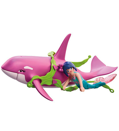 Playmobil Fantasy & Magic - Orca With Mermaid - 72106 - 7 Dele
