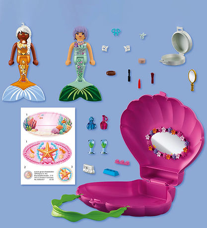 Playmobil Fantasy & Magic - Mermaid Shell Bag - 72105 - 47 Dele
