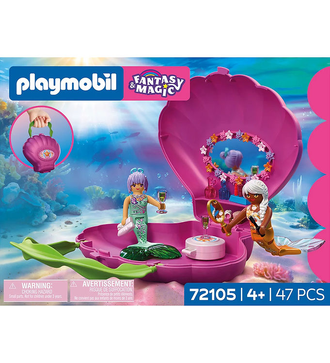 Playmobil Fantasy & Magic - Mermaid Shell Bag - 72105 - 47 Dele