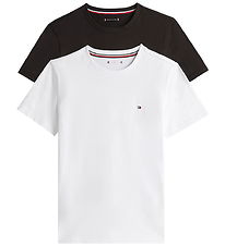 Tommy Hilfiger T-shirt - 2-pak - White/Black