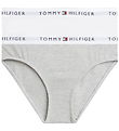 Tommy Hilfiger Trusser - 2-pak - L Gry Heather/WhiteOrange