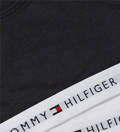 Tommy Hilfiger Toppe - 2-pak - White/BlackOrange