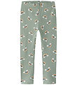 Name It Leggings - NmfVivian - AOP - Green Environment/Rainbow