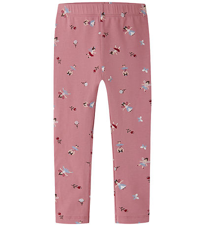 Name It Leggings - NmfVivian - AOP - Lilas/Fairies