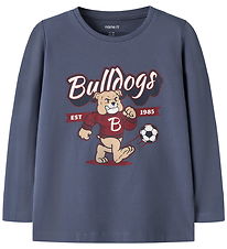 Name It Bluse - NmmVux - Vintage Indigo/Bulldogs